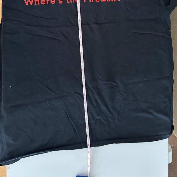 WTF Where’s the Fireball? Red Dragon Logo Mens T-Shirt - Picture 11 of 12